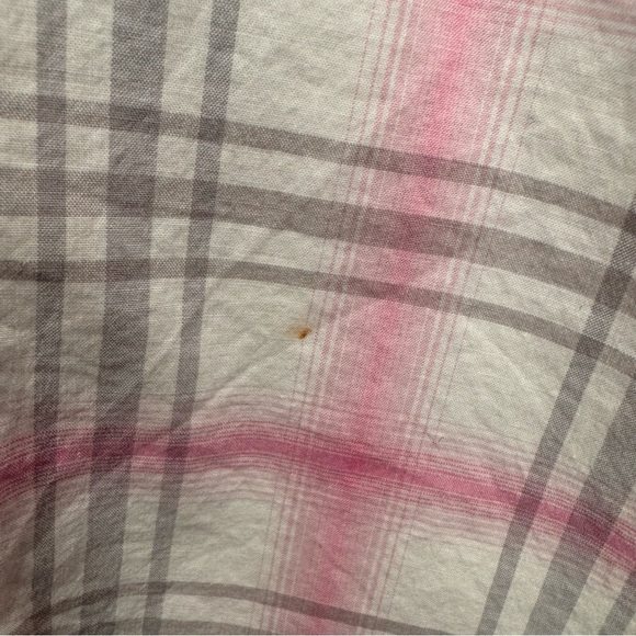 Panhandle Rough Stock Pink & White Plaid Floral Pearl Snap Button Down Size XL - Picture 13 of 13